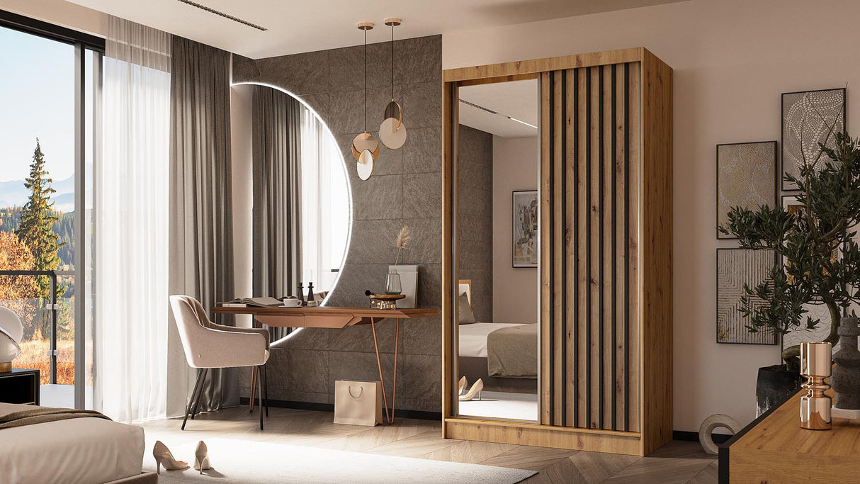 Kleiderschrank Vanille