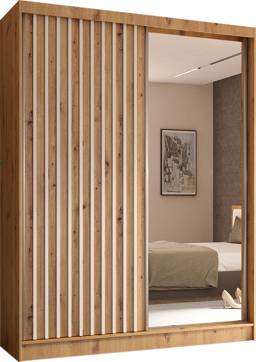 Kleiderschrank Vanille