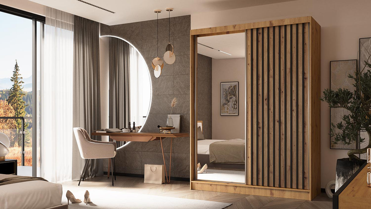 Kleiderschrank Vanille