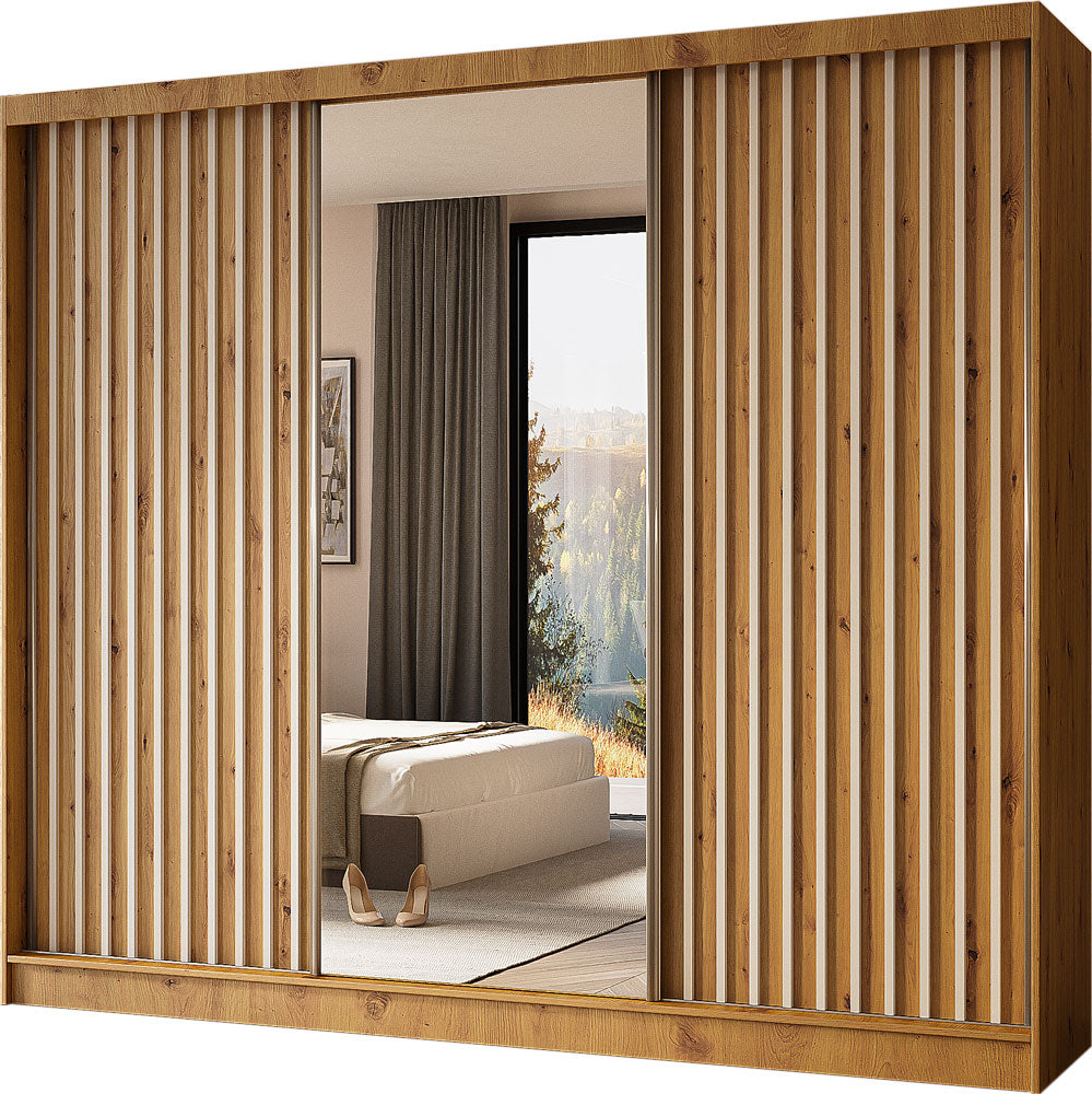 Kleiderschrank Vanille