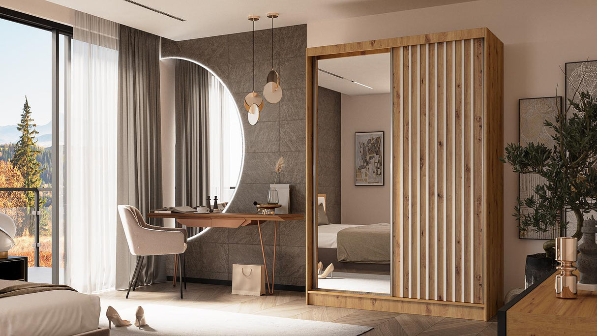 Kleiderschrank Vanille