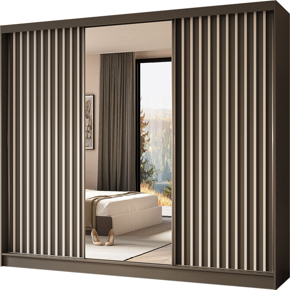 Kleiderschrank Vanille