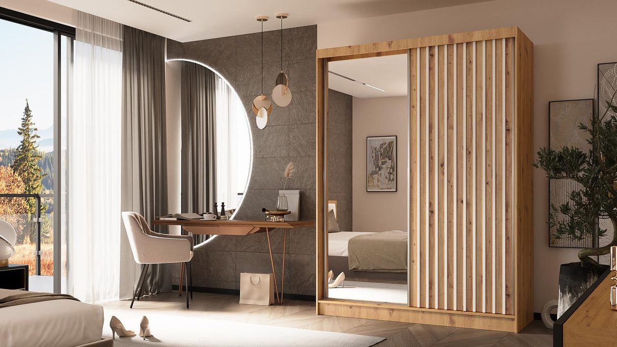 Kleiderschrank Vanille