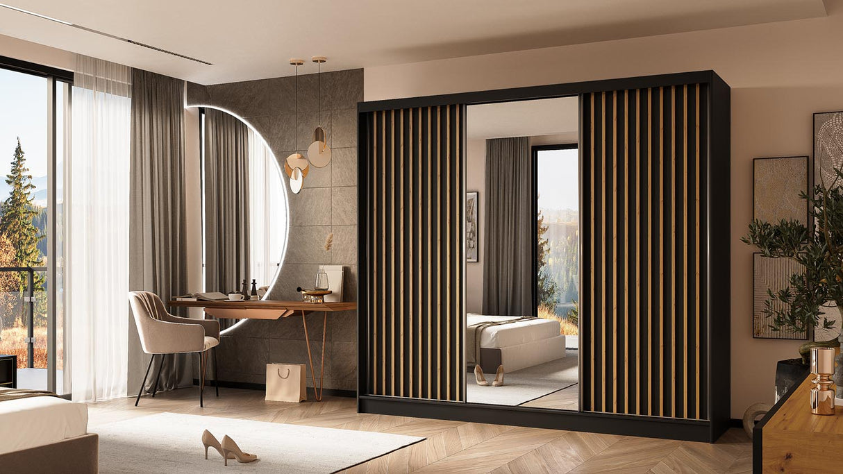 Kleiderschrank Vanille