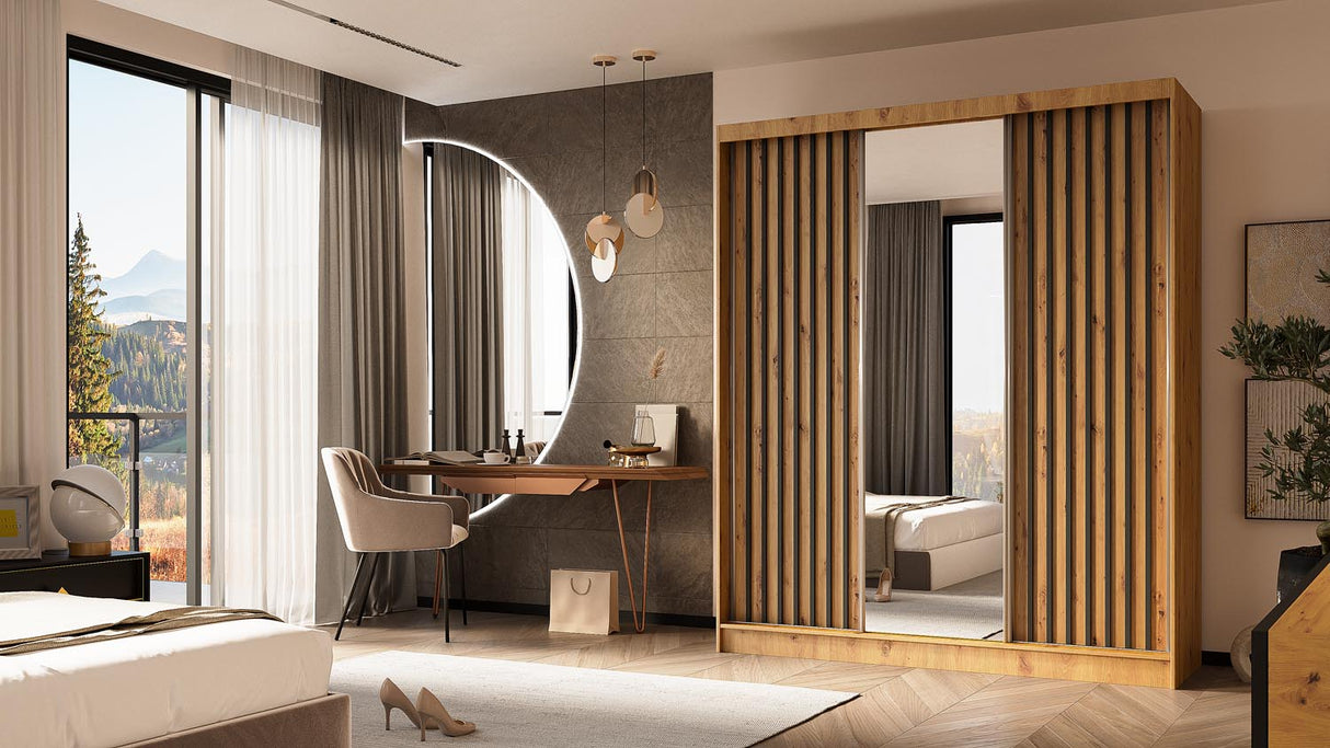 Kleiderschrank Vanille