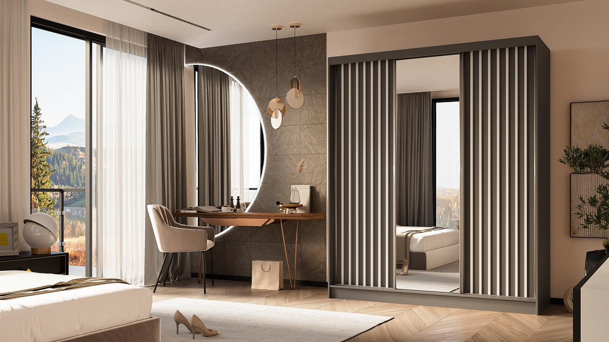 Kleiderschrank Vanille