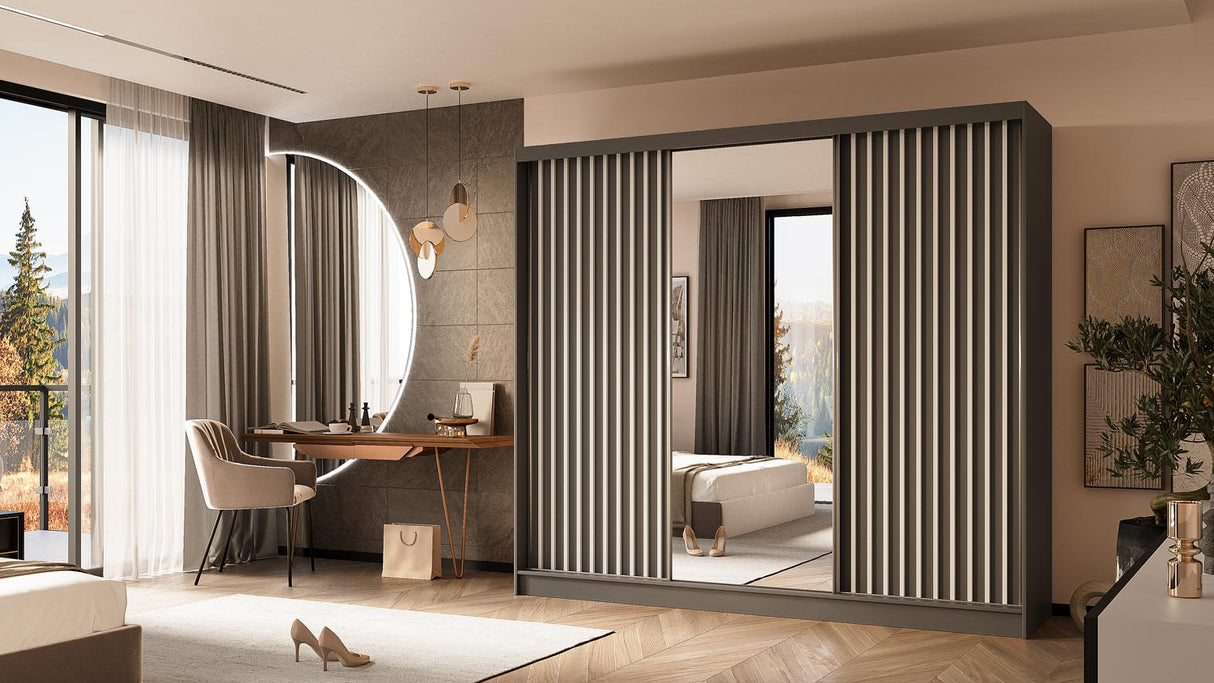 Kleiderschrank Vanille