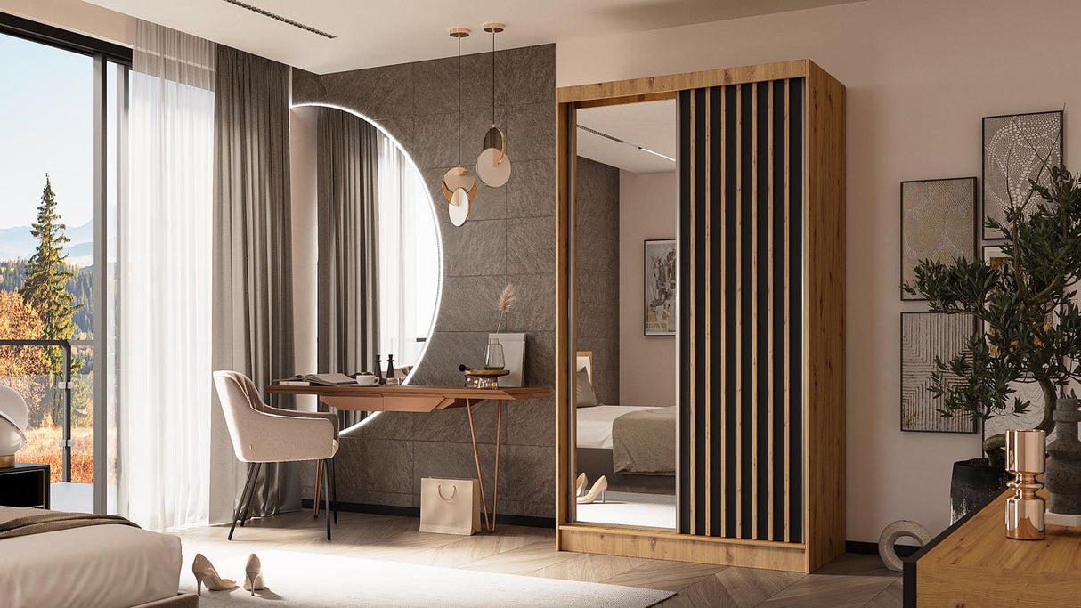 Kleiderschrank Vanille