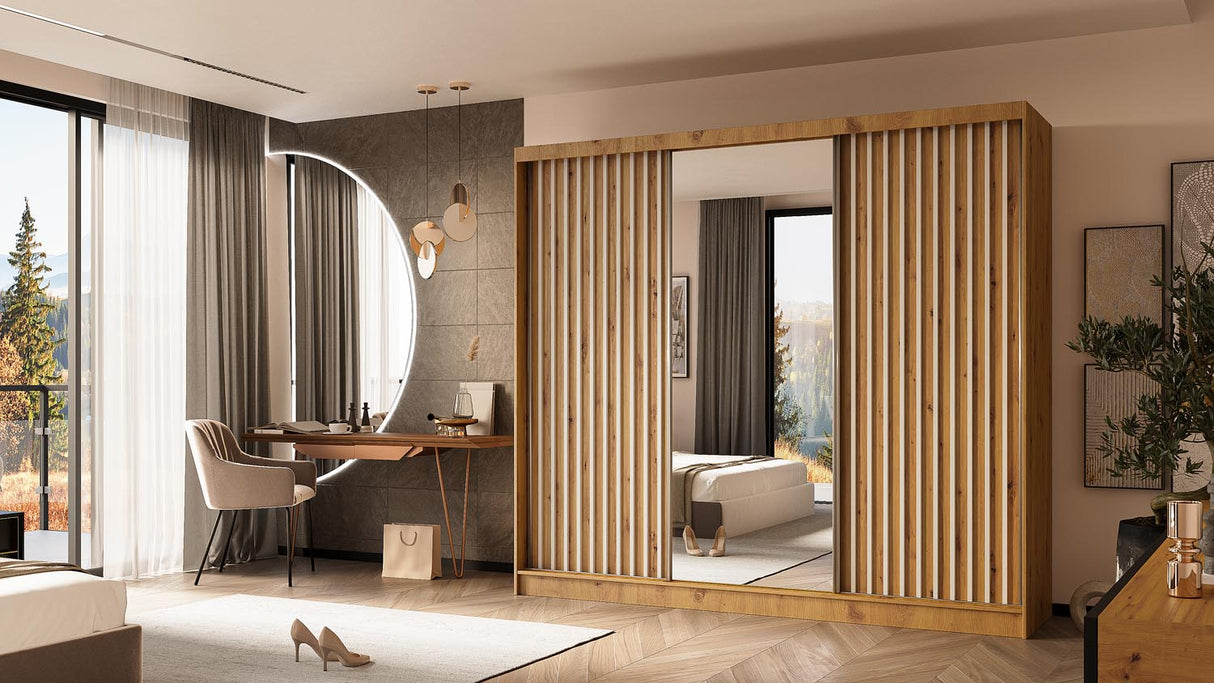 Kleiderschrank Vanille