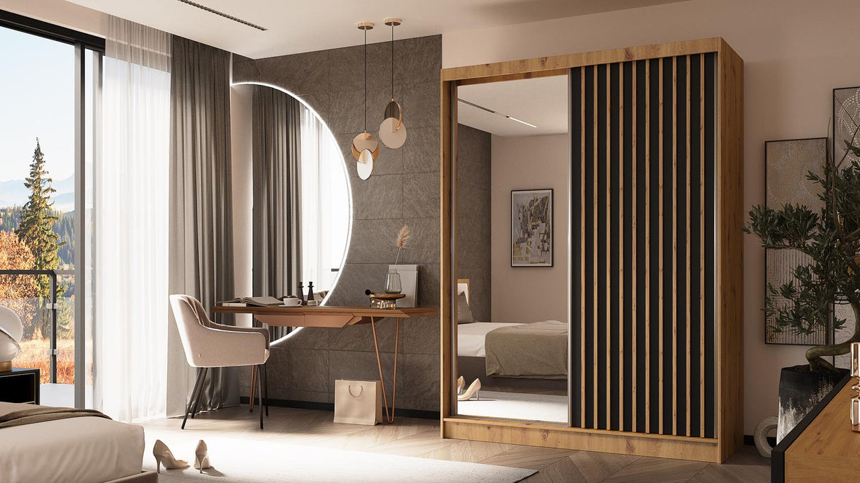 Kleiderschrank Vanille