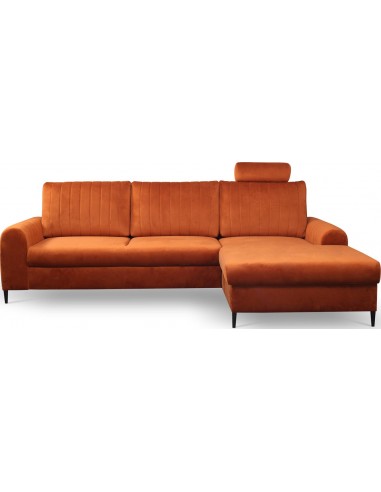 Ecksofa Schlafsofa mit Bettkasten - 3 Sitzer Sofa Couch Ecksofa mit Schlaffunktion Bettfunktion L-Form mit Ottomane -