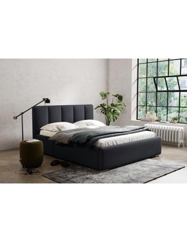 Samtstoff Polsterbett Doppelbett Komplett 140x200 160x200 180x200 cm Bettgestell Mit Bettkasten Lattenrost und Kopfteil - Hydrophobe Stoff -