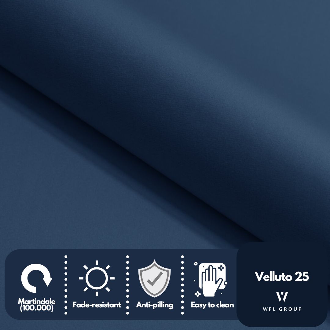 3-Sitzer Samt Muschel Sofa Cara