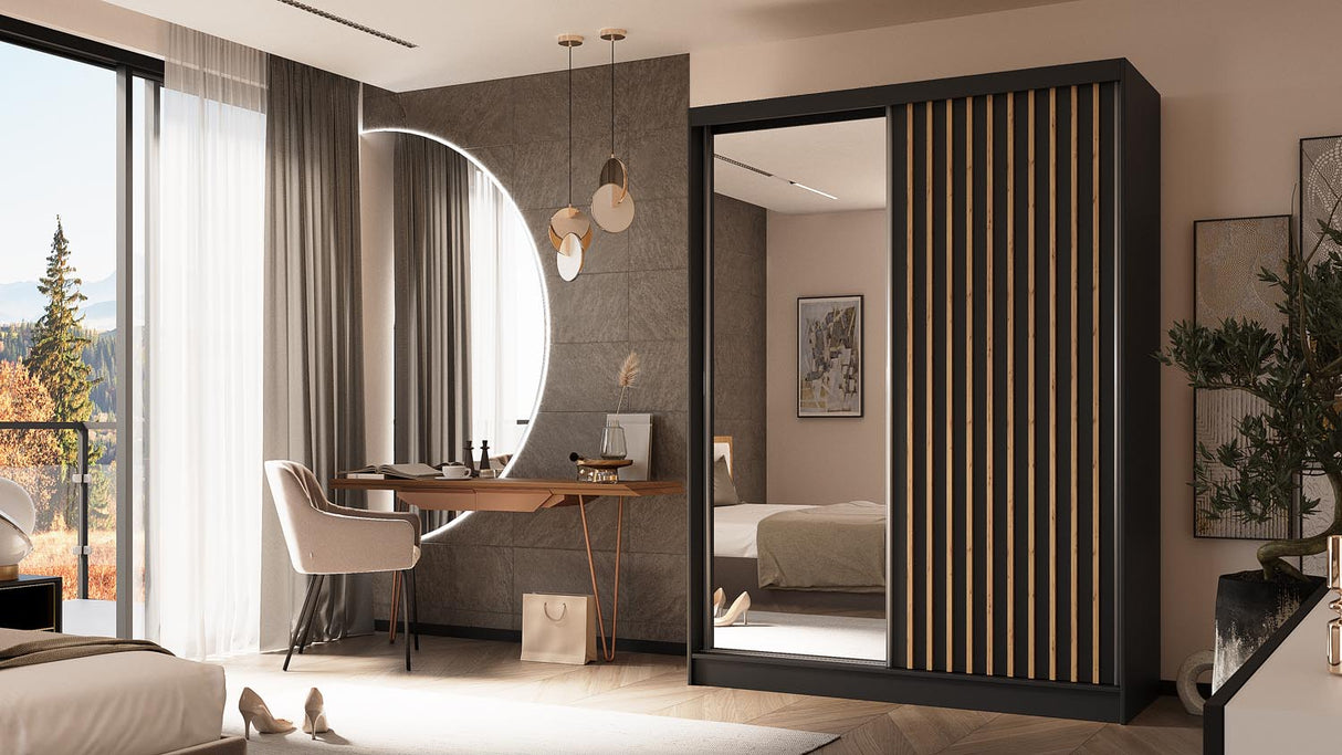 Kleiderschrank Vanille