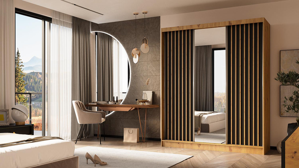 Kleiderschrank Vanille