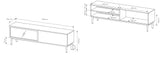TV-lowboard Holmric