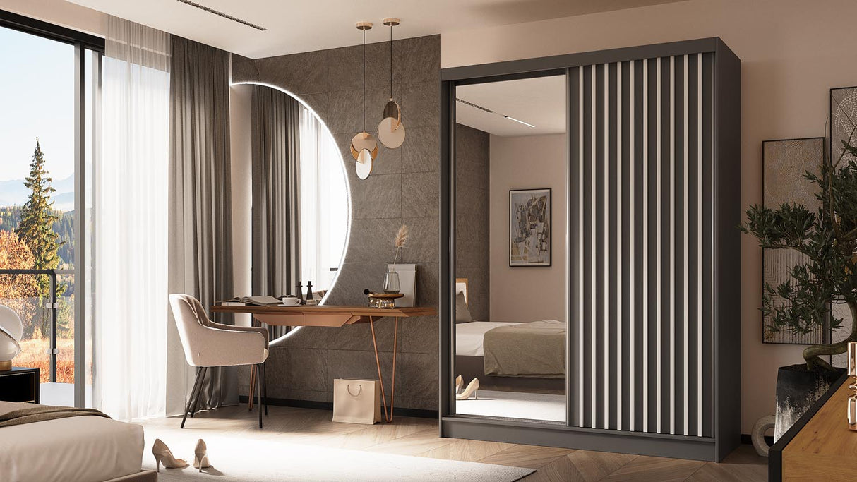 Kleiderschrank Vanille