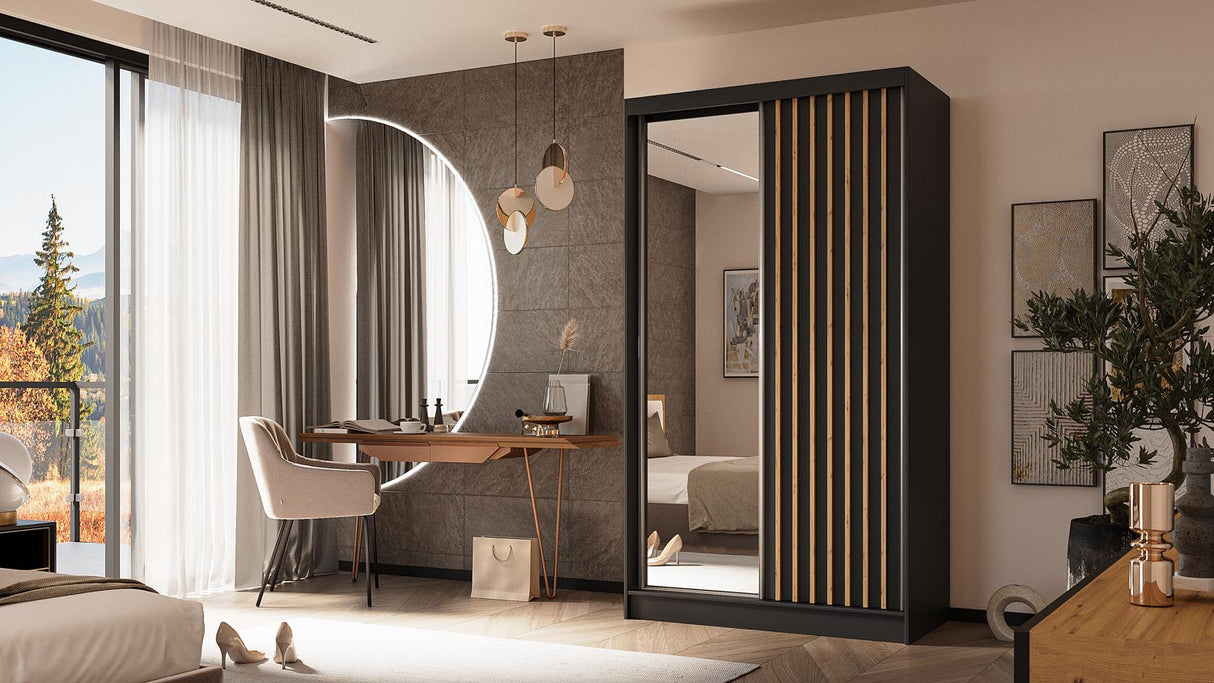 Kleiderschrank Vanille