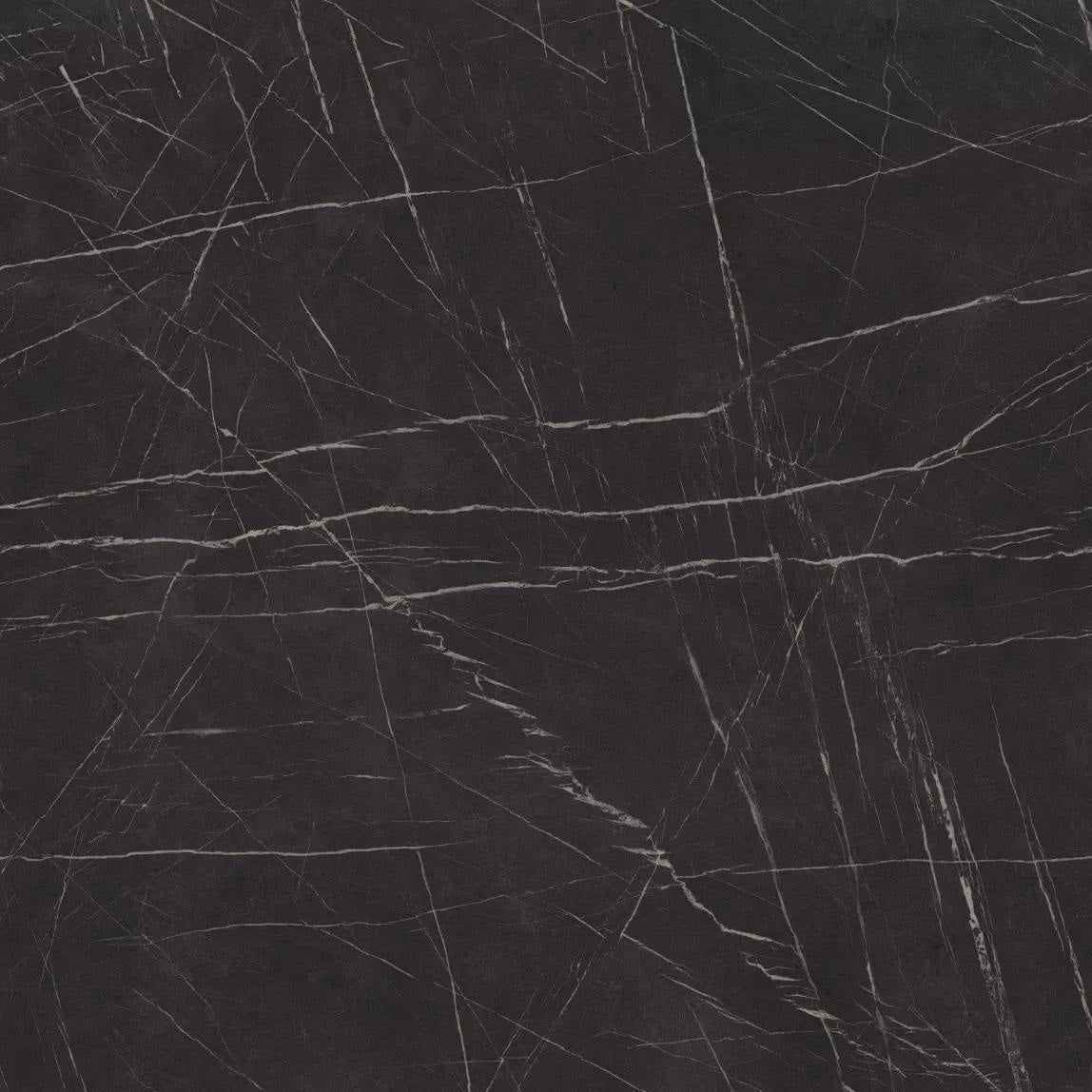 Esstisch Vance im Modern Stil, Rechteckiger Tisch – Ausziehbar – Pulverbeschichtete Schwarze Metallbeine – Made in EU