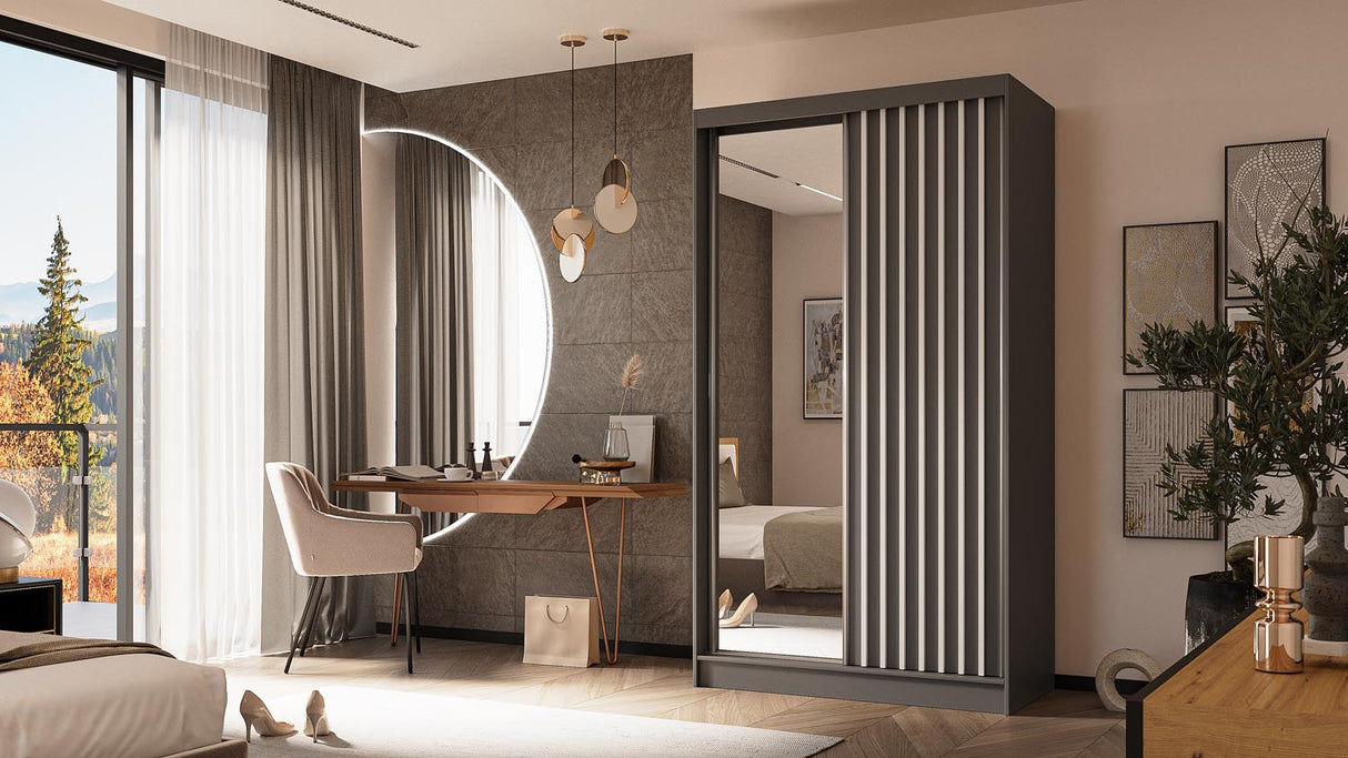 Kleiderschrank Vanille