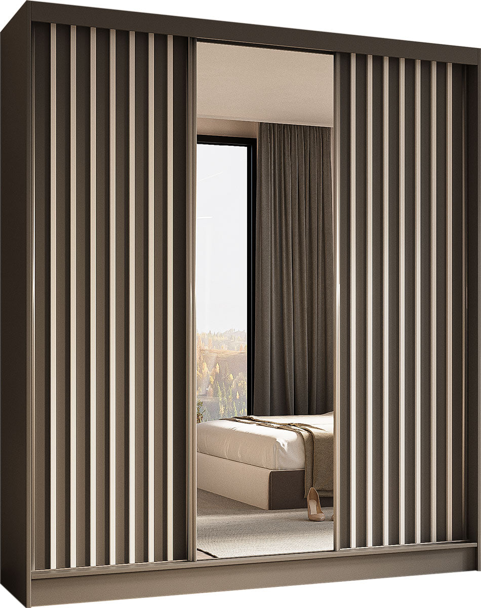 Kleiderschrank Vanille