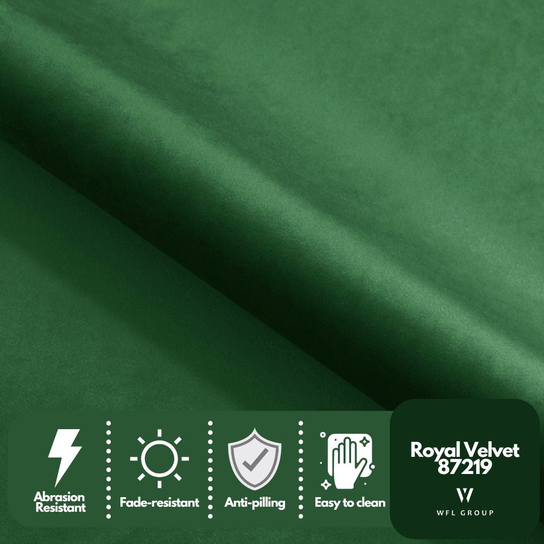 3-Sitzer Samt Muschel Sofa Cara