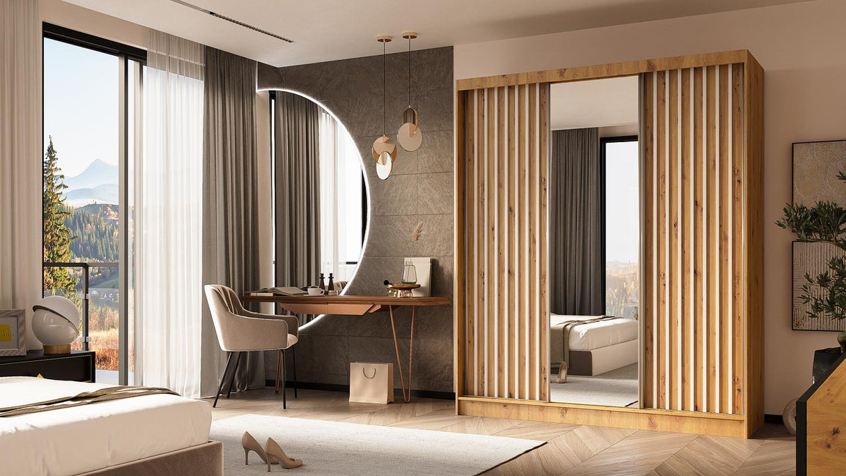 Kleiderschrank Vanille