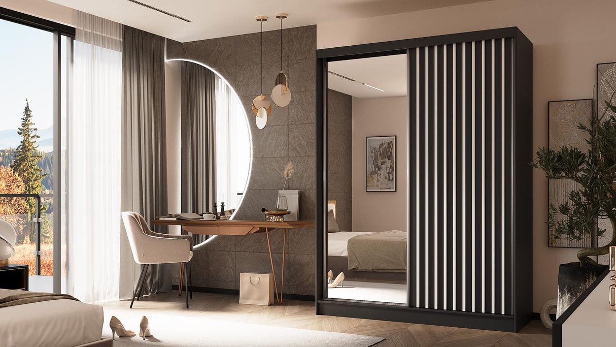 Kleiderschrank Vanille